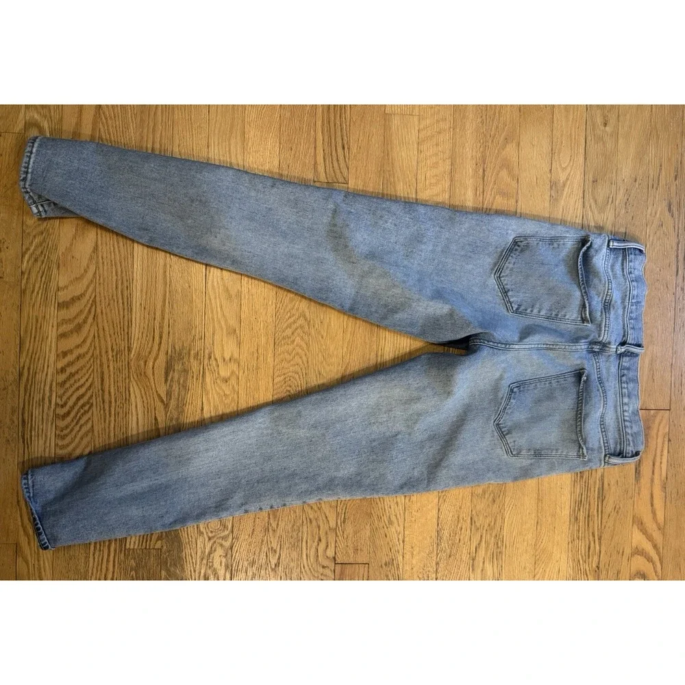 Banana Republic Men's Slim Fit Blue Light Wash Denim Jeans Mid Rise Stretch